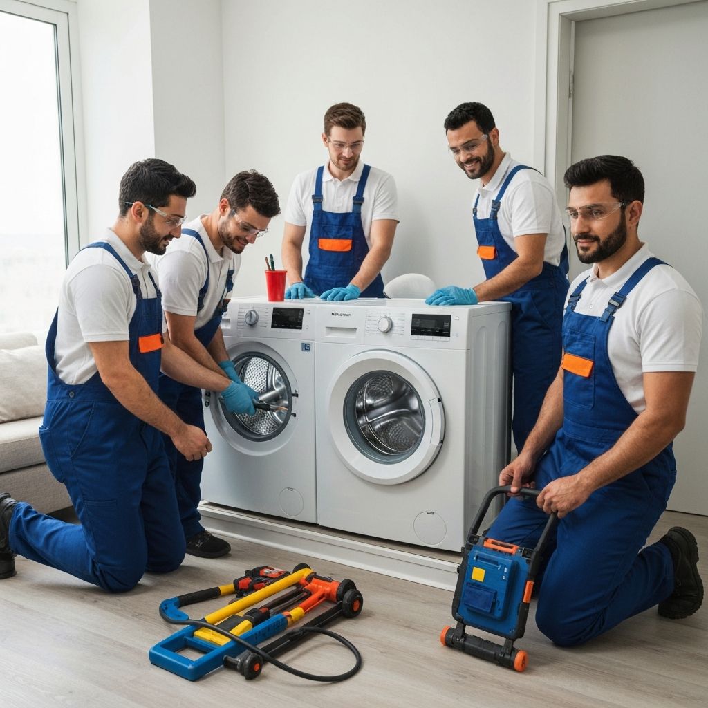 فريق إصلاح الغسالات المتخصص في دبي - مرجان الفجر